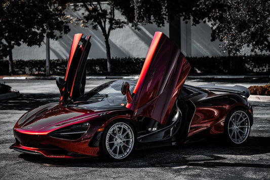 McLaren 765LT at Diamonds & Donuts 2025 – Raw Power Meets Boca Raton Elegance