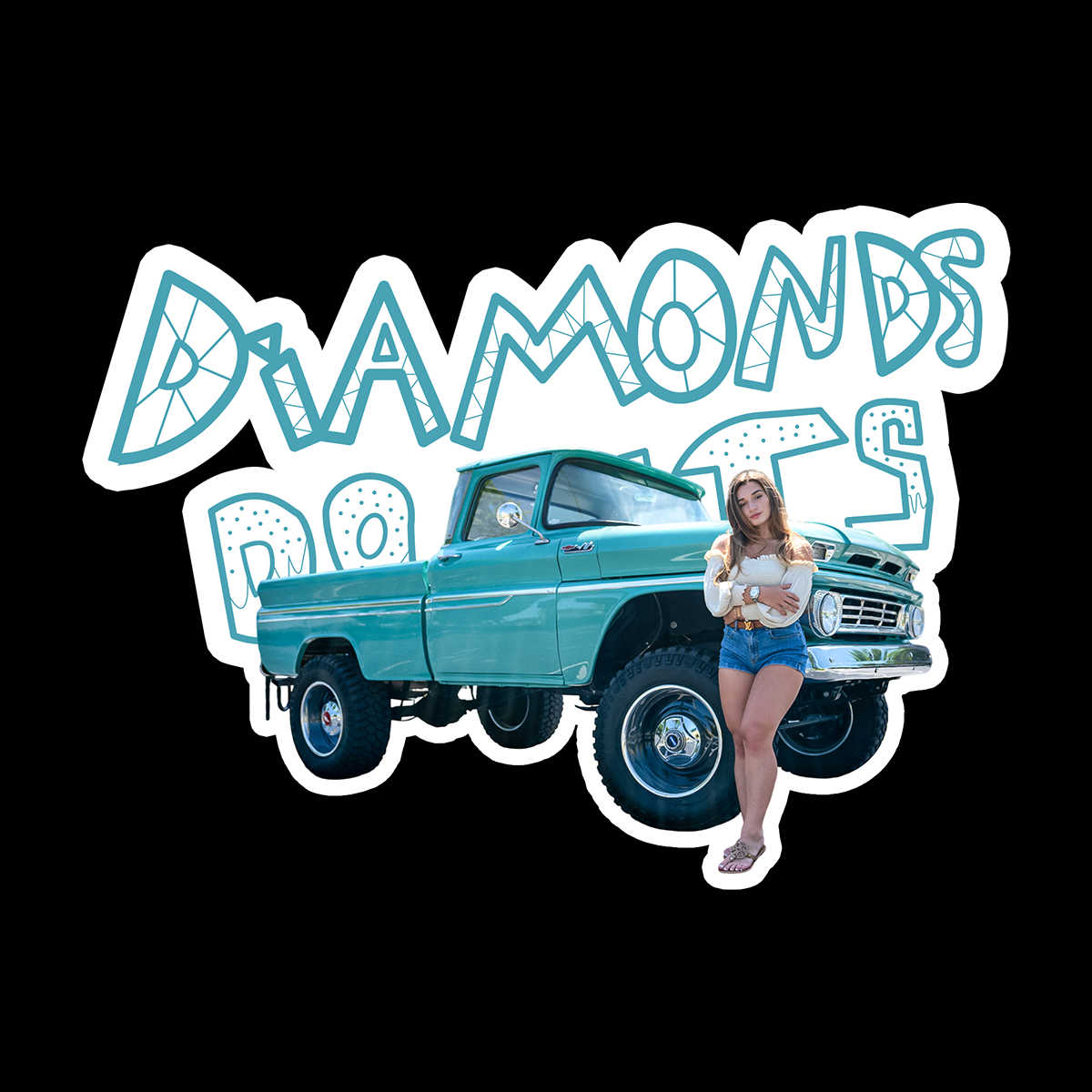 Diamonds and Donuts mystery sticker pack