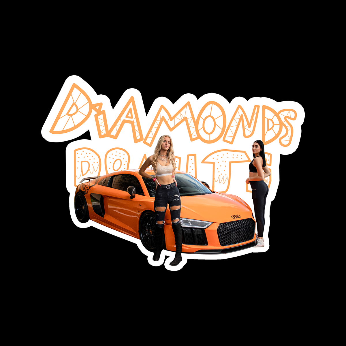 Diamonds and Donuts mystery sticker pack