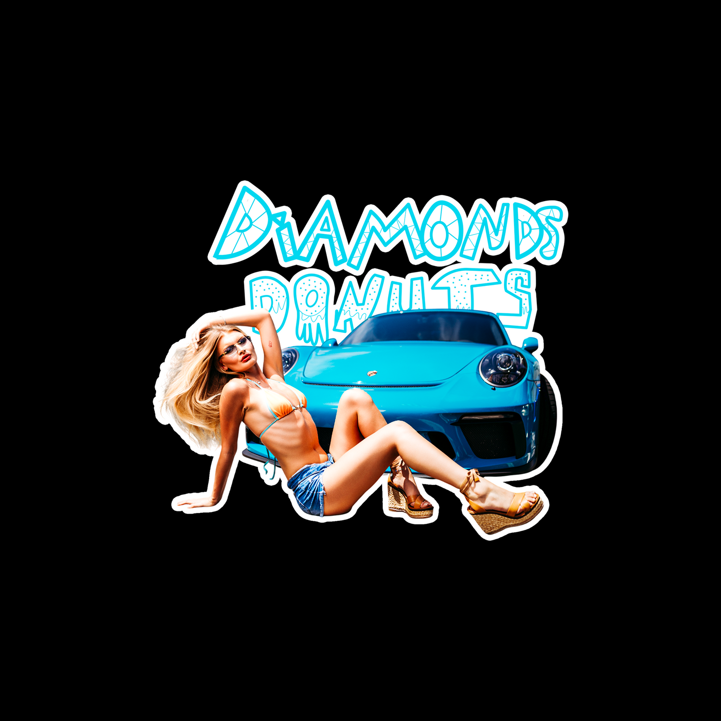 Diamonds and Donuts mystery sticker pack