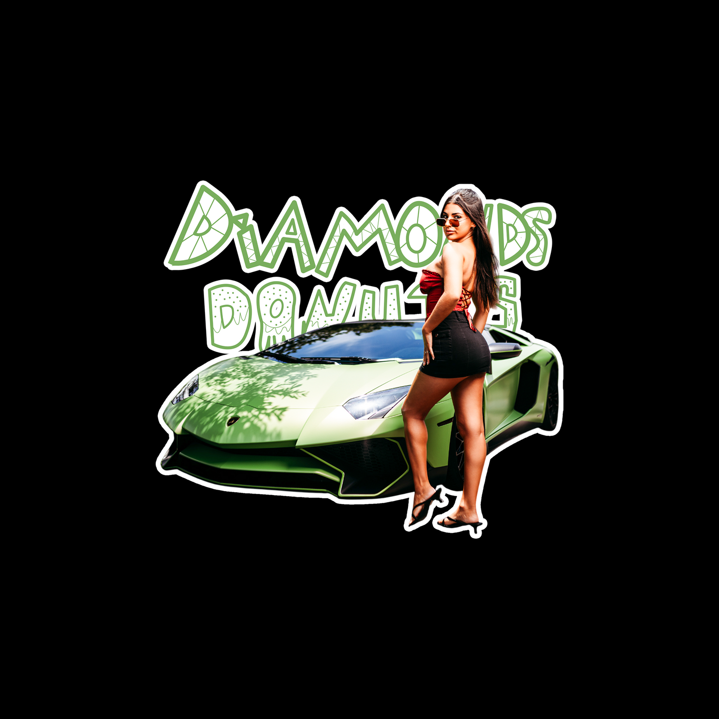 Diamonds and Donuts mystery sticker pack