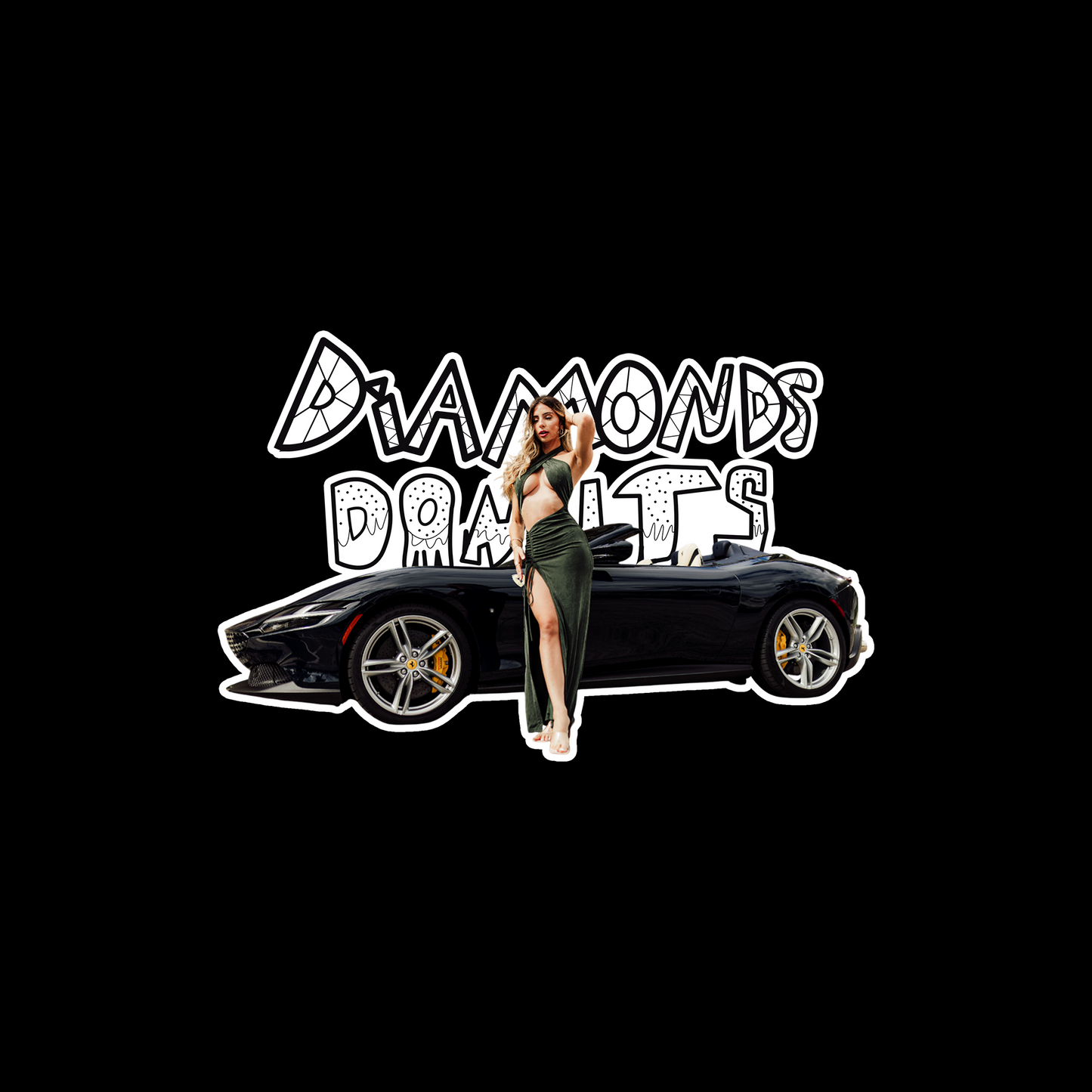 Diamonds and Donuts mystery sticker pack