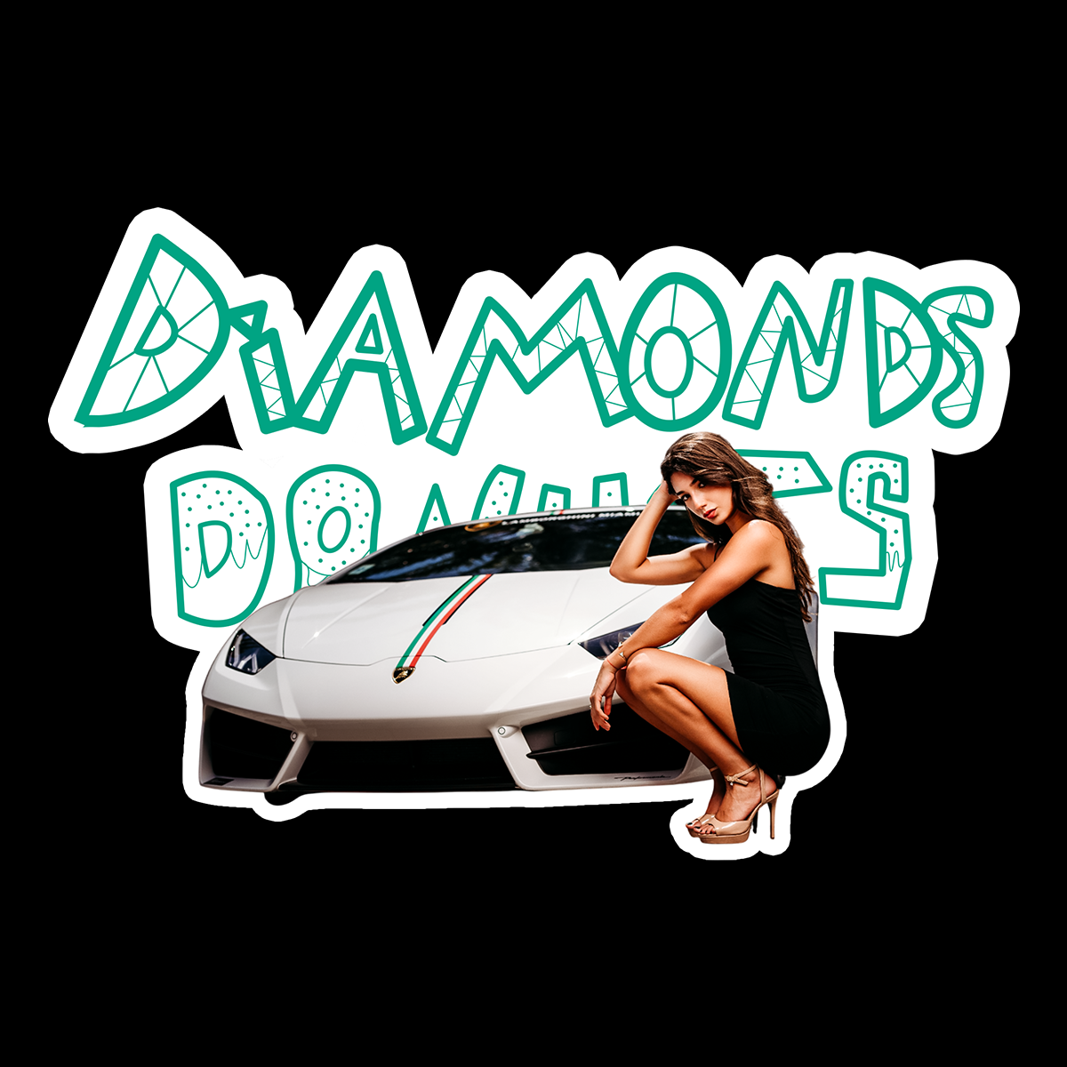 Diamonds and Donuts mystery sticker pack