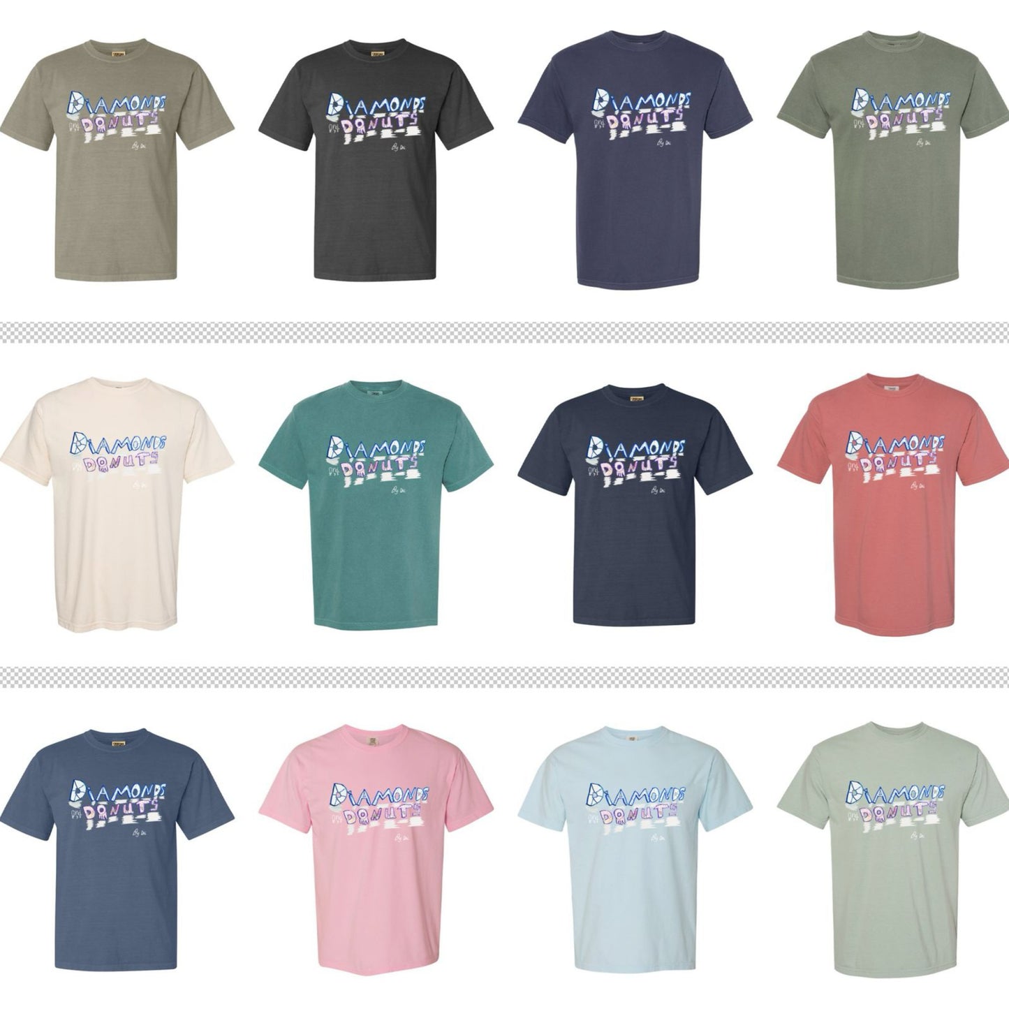 Diamonds Donuts Signature T-shirt