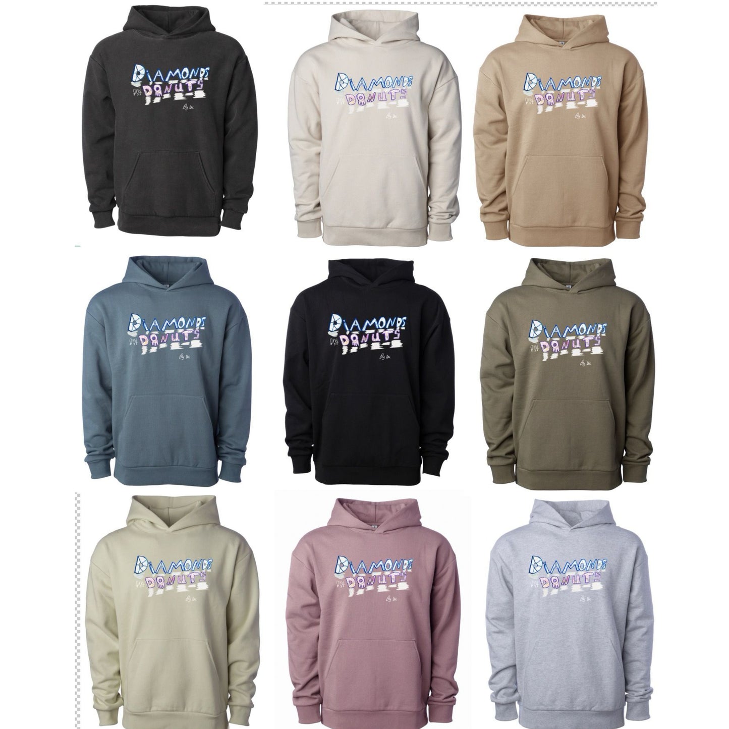 Diamonds Donuts Signature Hoodie