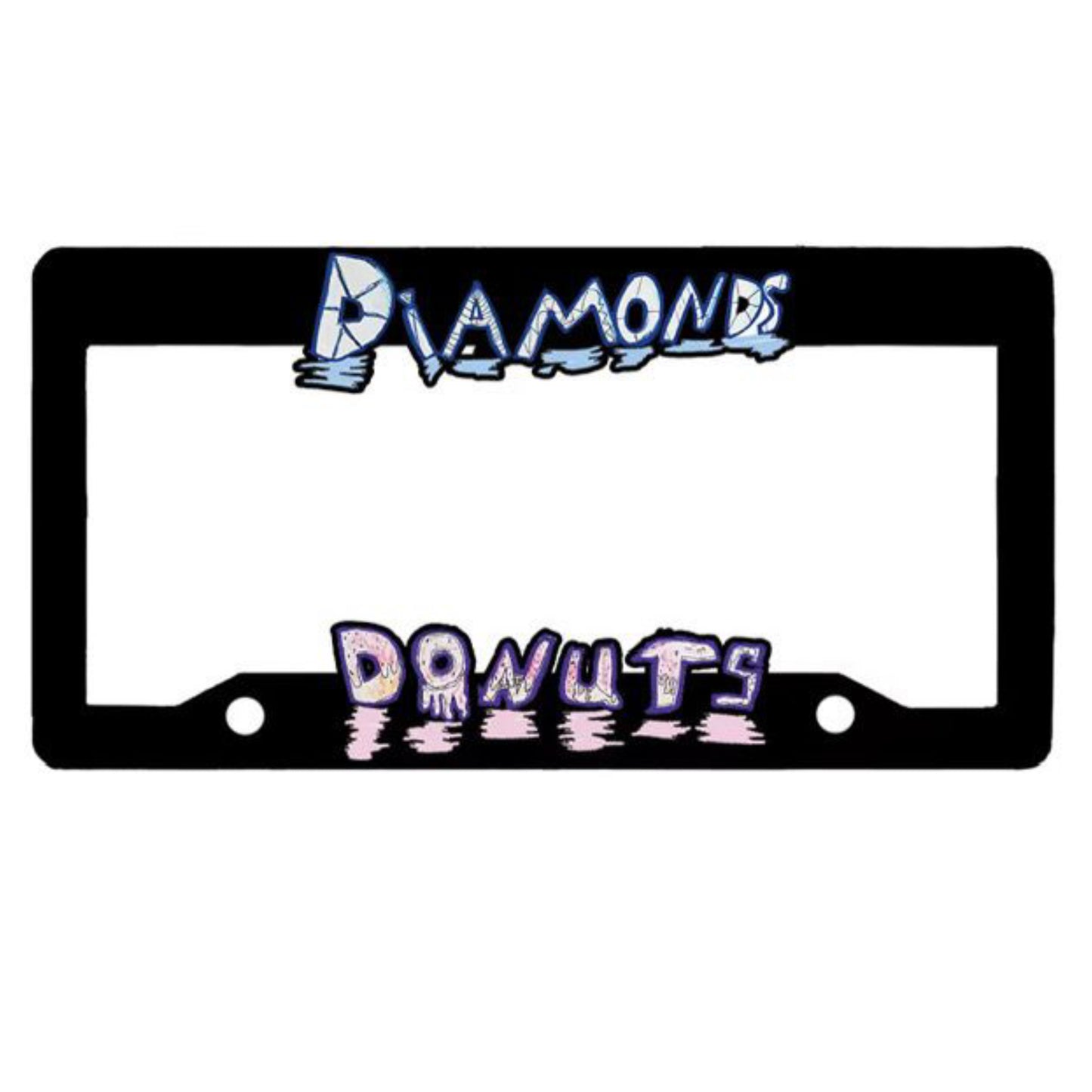 Abs Material License Plate Frame