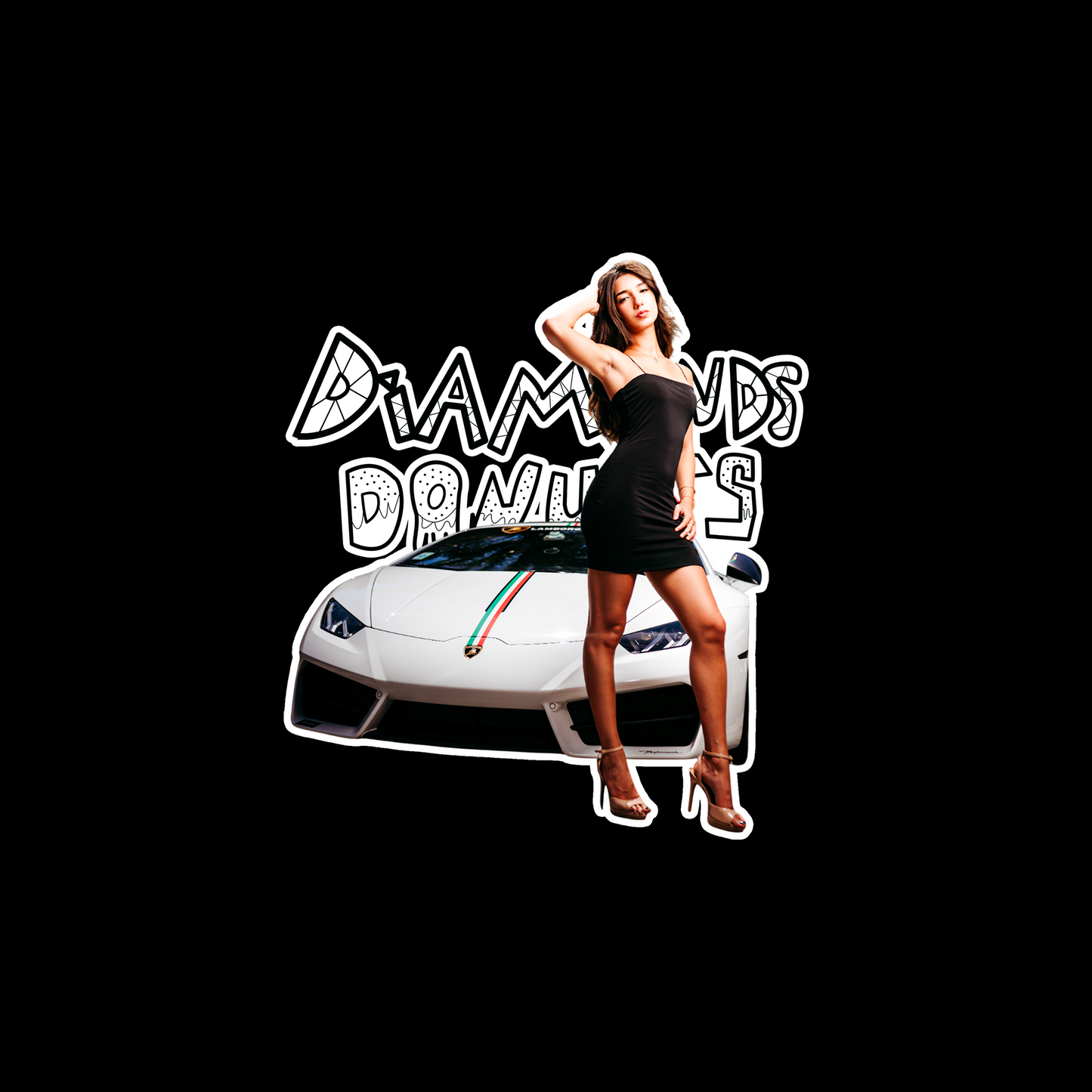 Diamonds and Donuts mystery sticker pack
