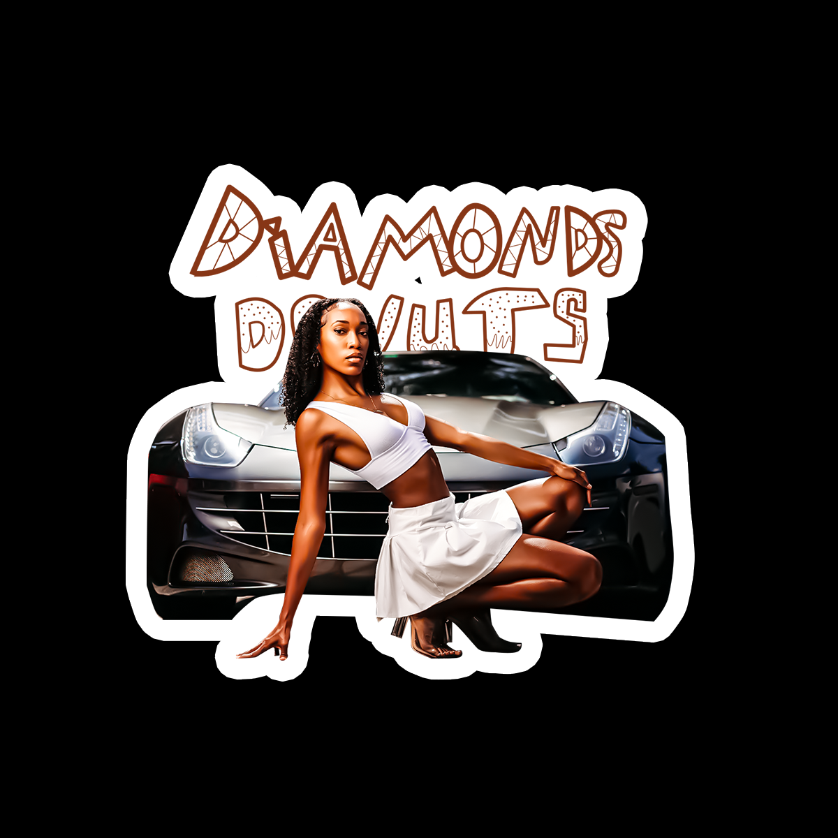 Diamonds and Donuts mystery sticker pack