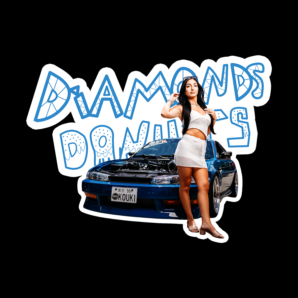 Diamonds and Donuts mystery sticker pack