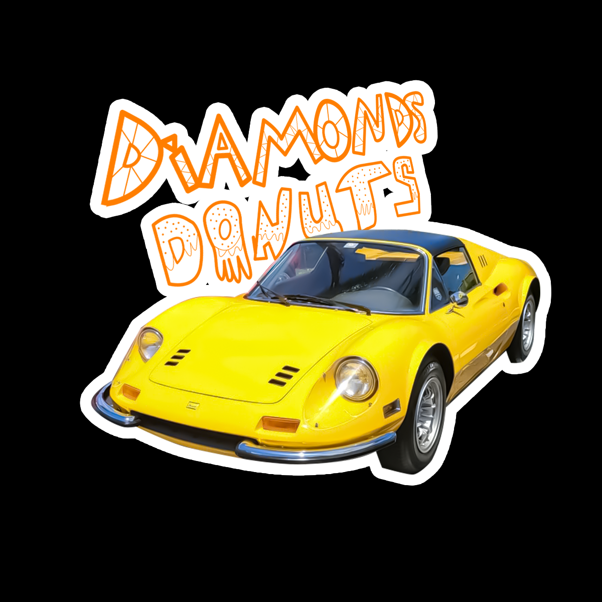 Diamonds and Donuts mystery sticker pack