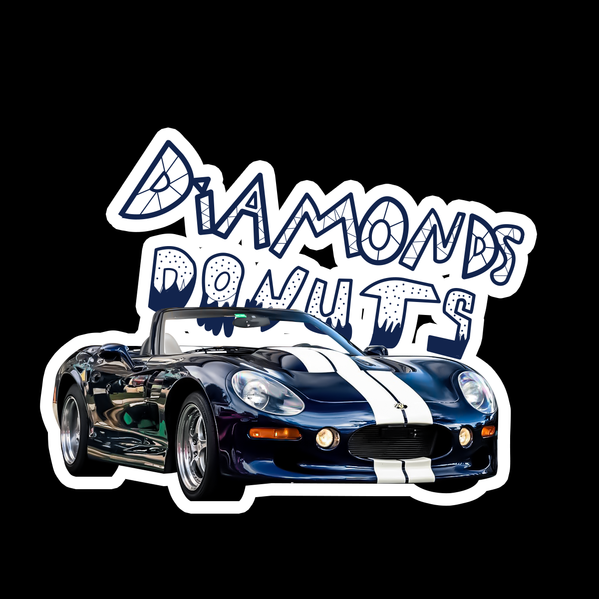 Diamonds and Donuts mystery sticker pack
