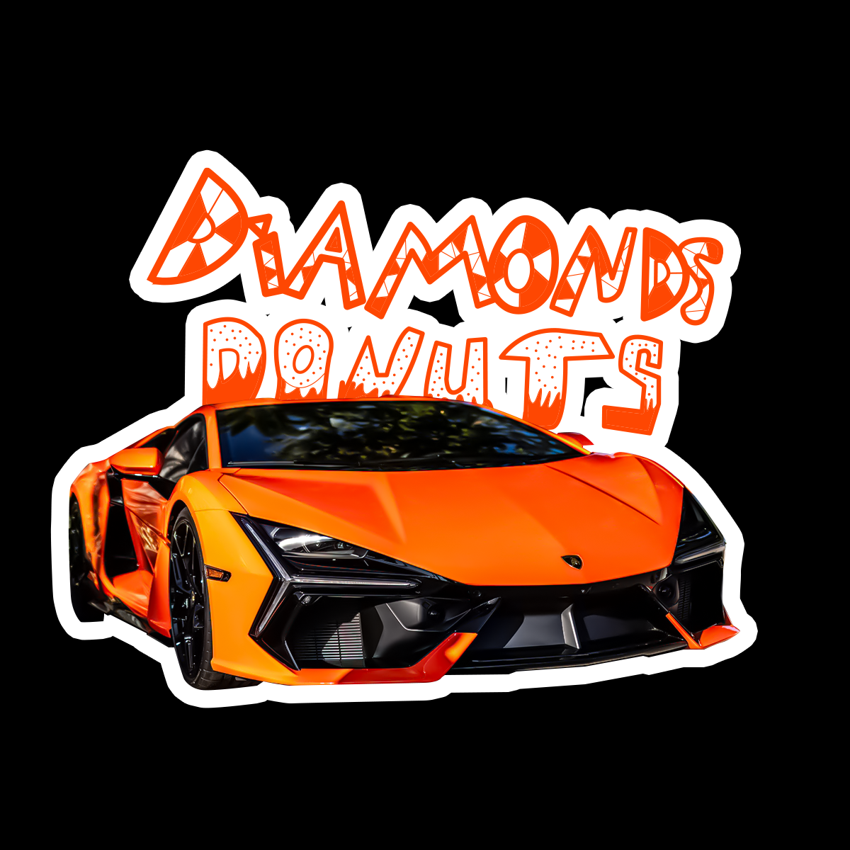 Diamonds and Donuts mystery sticker pack