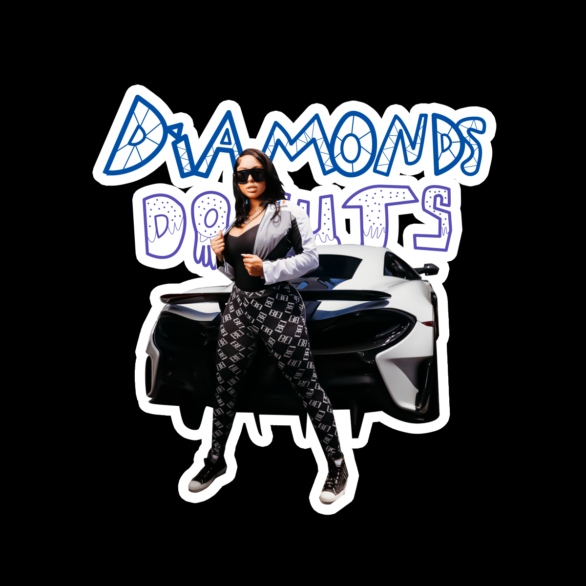Diamonds and Donuts mystery sticker pack