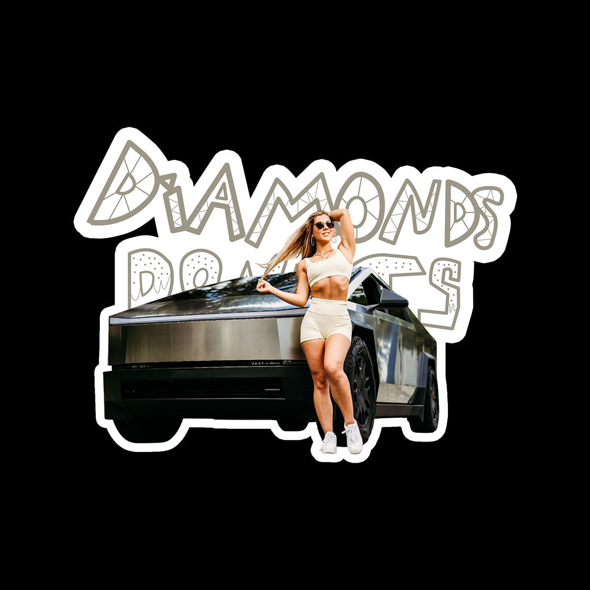 Diamonds and Donuts mystery sticker pack