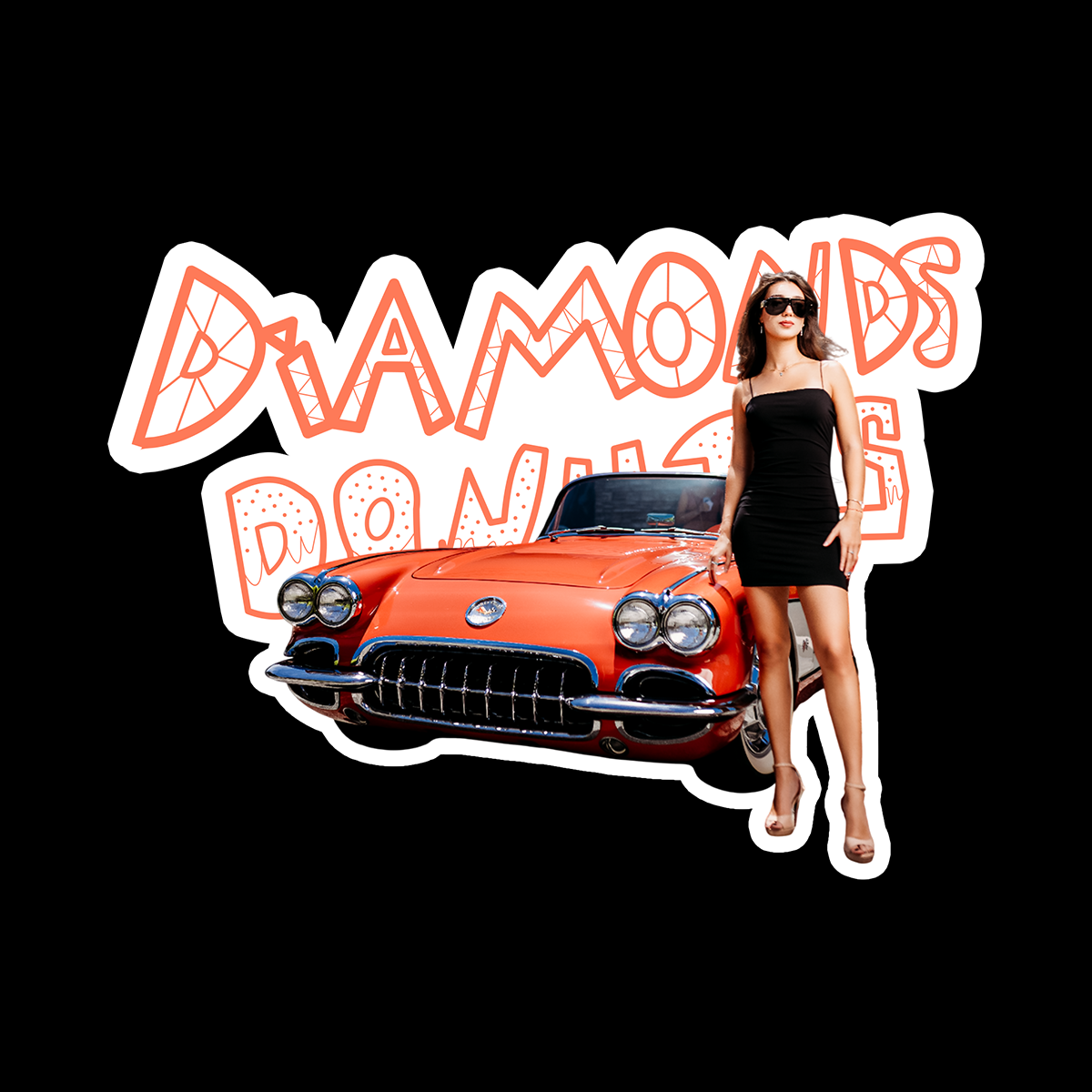 Diamonds and Donuts mystery sticker pack